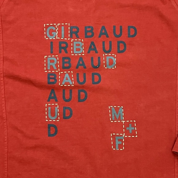Vintage Girbaud Graphic Logo Long Sleeve Shirt XXXL‎ Y2K Streetwear Hip Hop - Picture 3 of 9